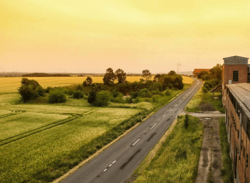 Blick auf die Straße